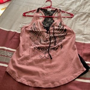 Affliction tank top